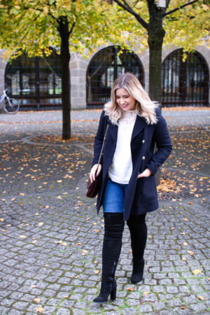 autumn style over the knee boots