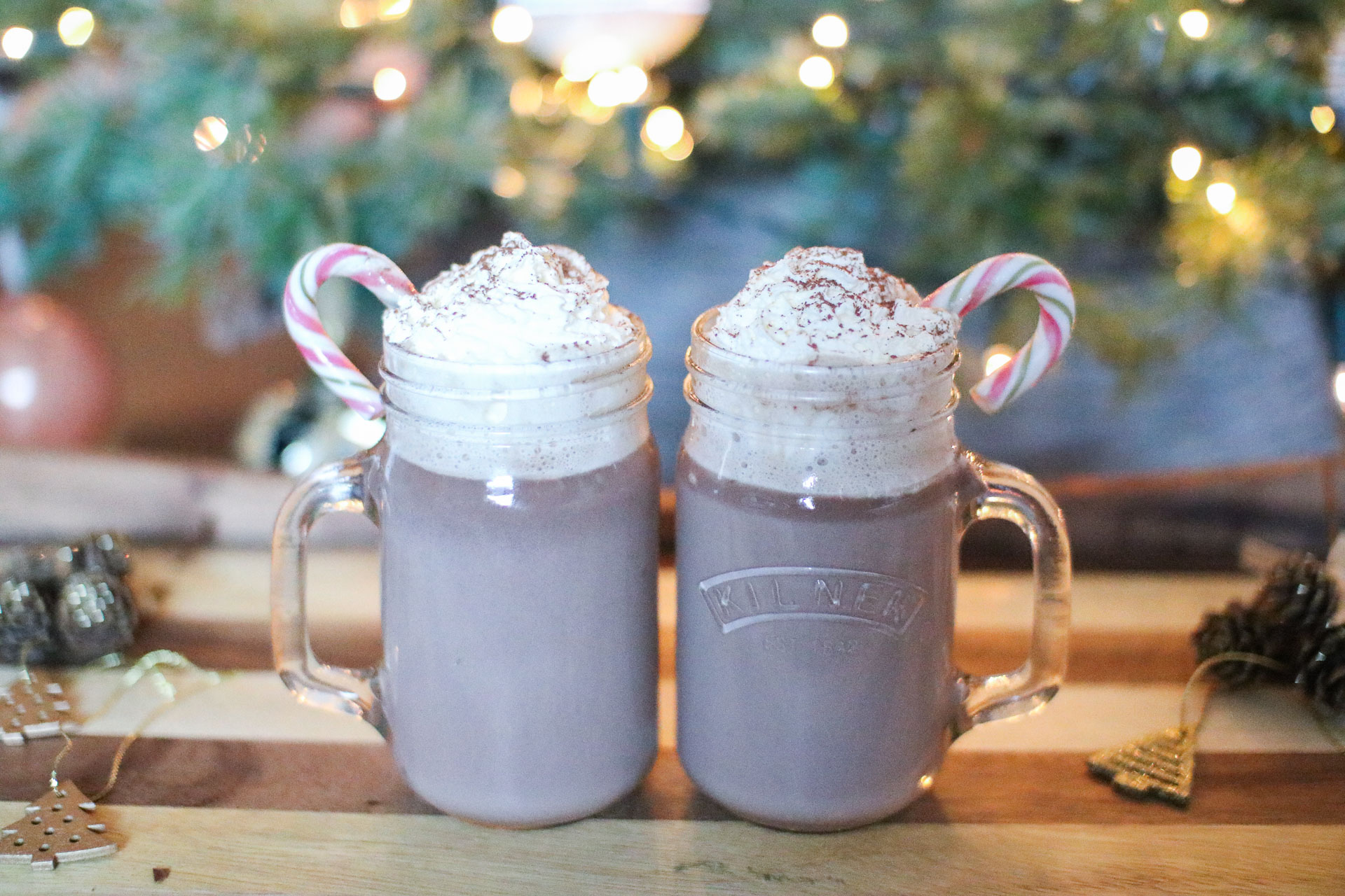 nutella and baileys hot chocolate recipe. Christmas festive hot drink