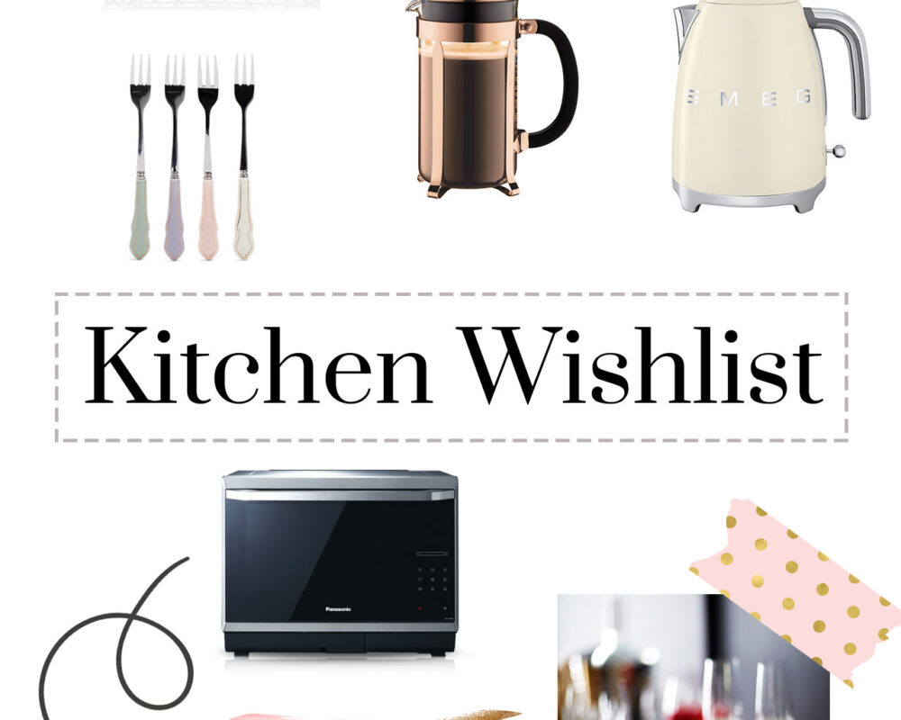 Kitchen wish list - kitchen appliances and homeware that I am lusting after!
