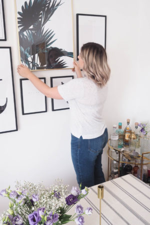how to plan a gallery wall